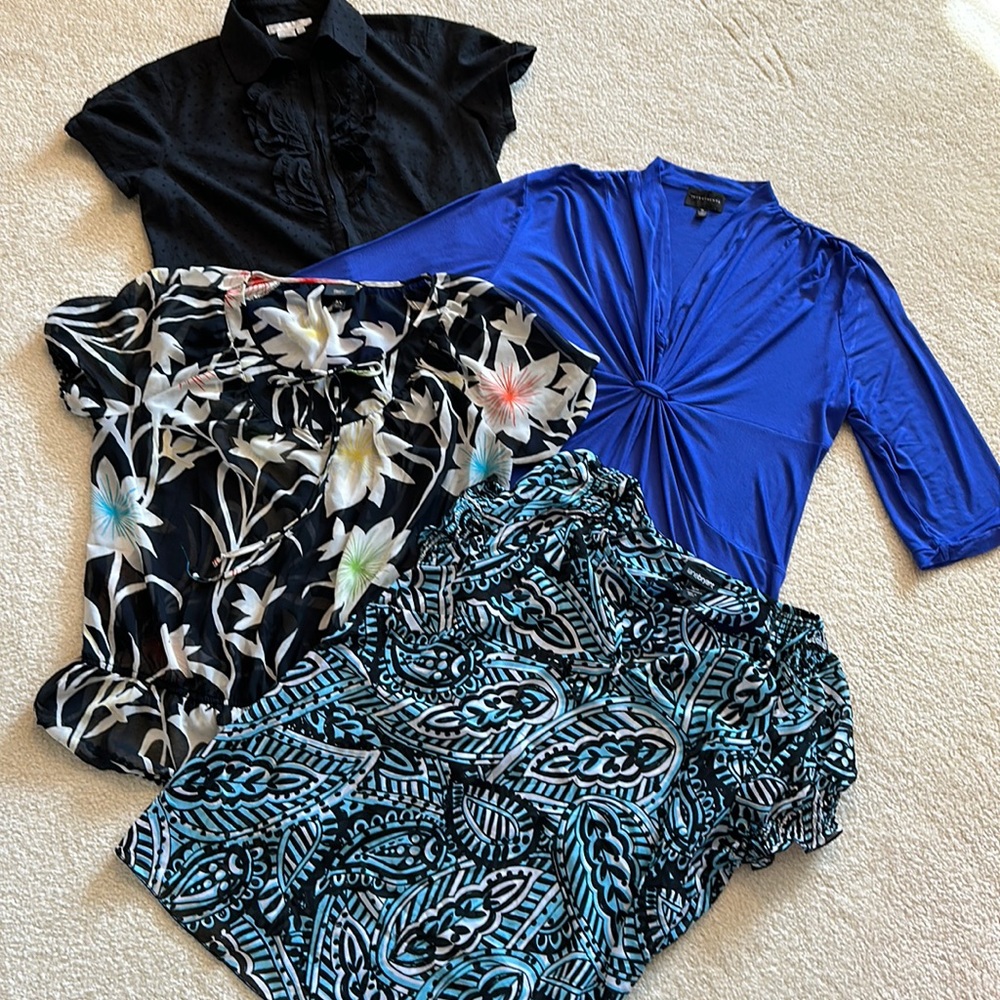 Blouse Bundle size xl 14/16 gently worn and so pretty